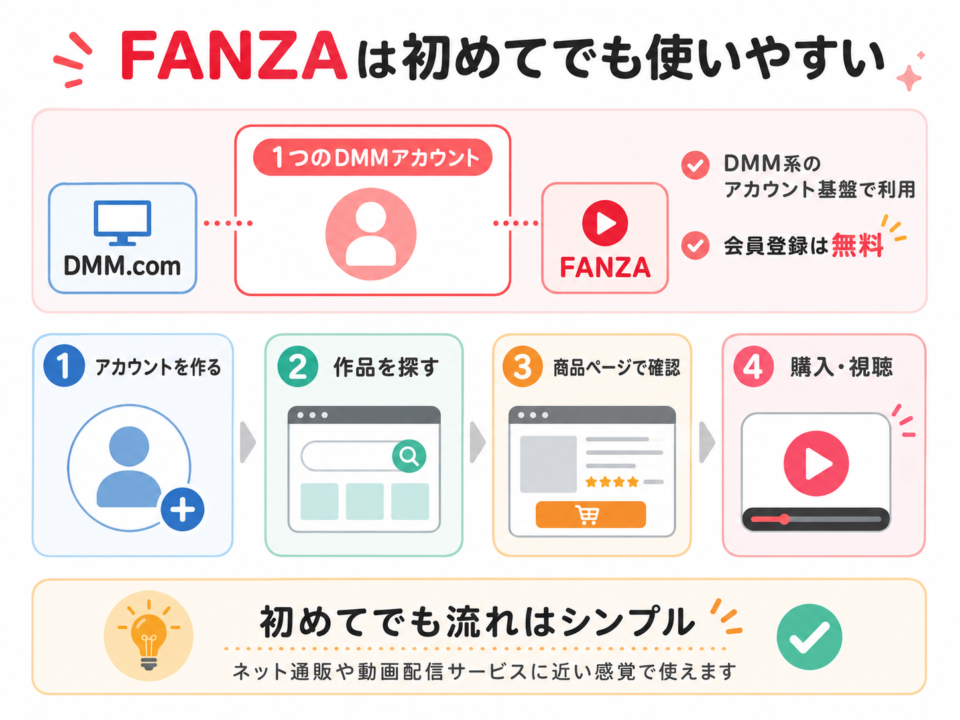 FANZA使いやすいの？